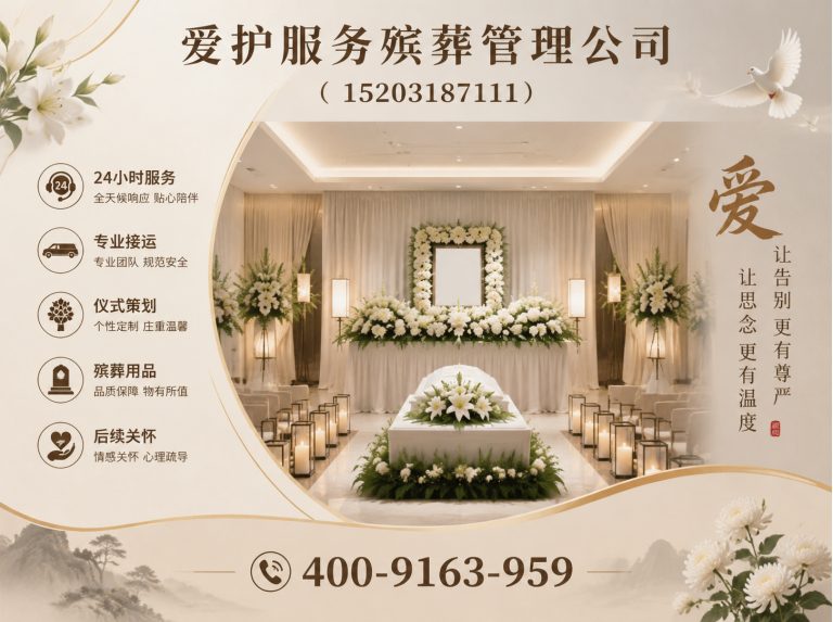 黄浦区爱护服务殡葬管理公司展示图